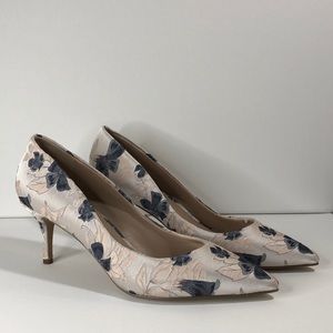 ANTHROPOLOGY BHLDN Floral Bridal Heels